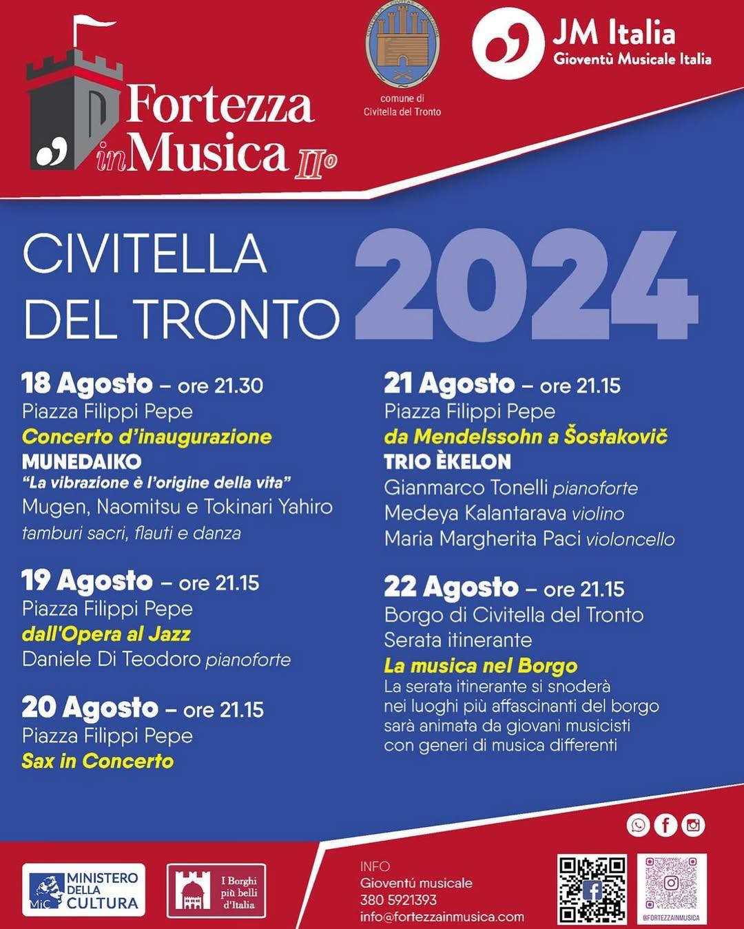 Fortezza in Musica 2024 – Seconda Edizione!